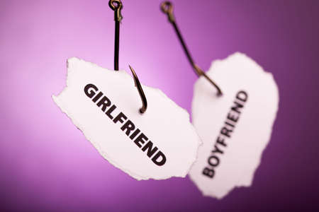 girlfriend!の写真素材