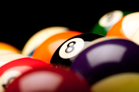 8 ballの写真素材