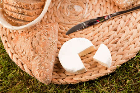 Wine picnicの写真素材