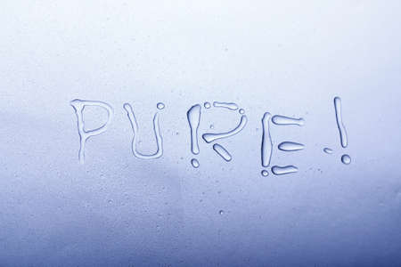 Pure water の写真素材