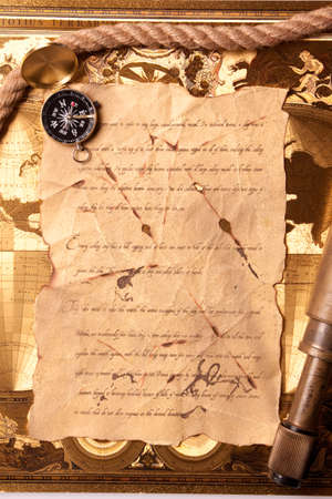 Pirate message!の写真素材