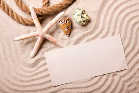 Sand, shells and more! Best Holidaysの写真素材
