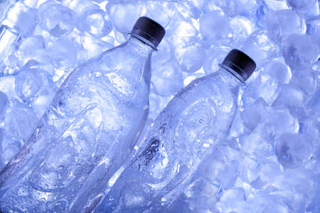 Water in ice!の写真素材