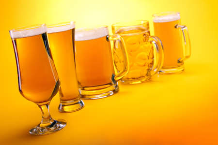 Chilled beer!の写真素材