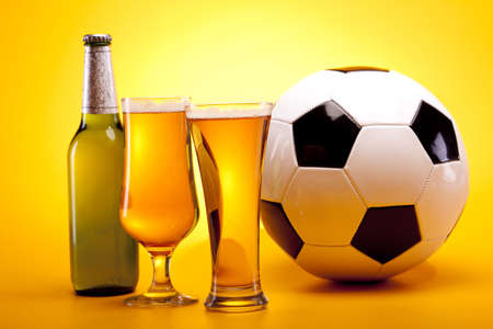 Chilled beer game!の写真素材