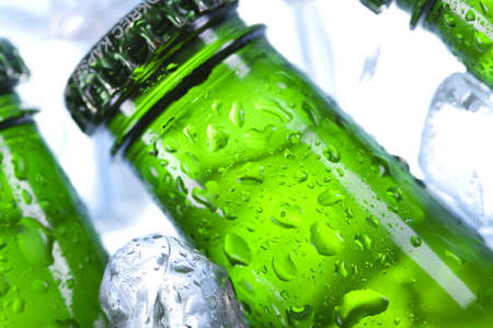 Cooled beer!!の写真素材