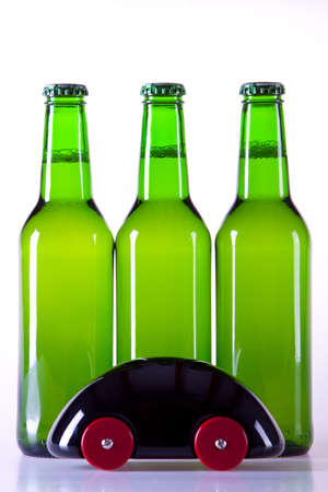 beer and carの写真素材