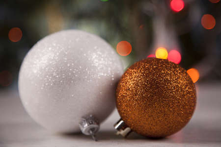 Christmas Decoration, baubles and gifts!の写真素材