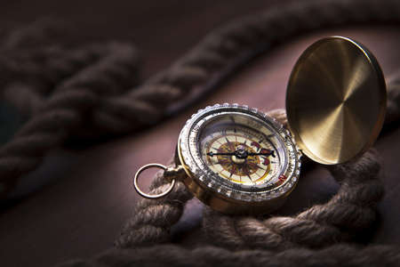 Vintage navigation equipmentの写真素材