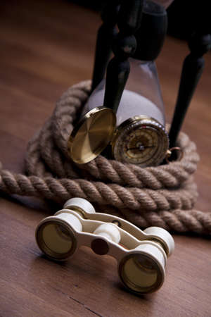 Vintage navigation equipmentの写真素材