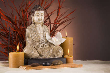 Buddha closeup, religion conceptの写真素材