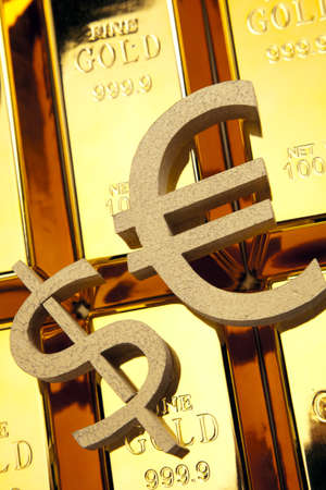 gold bars, studio shots, closeupの写真素材