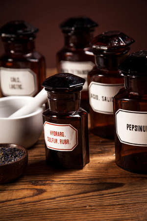 The ancient natural medicine, herbs and medicines