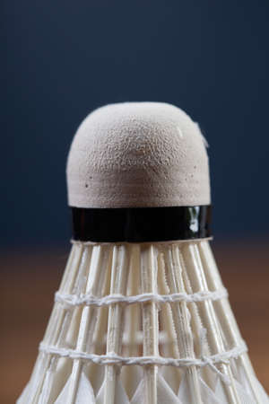 A set of badminton. Paddle and the shuttlecock. Studio shotの写真素材