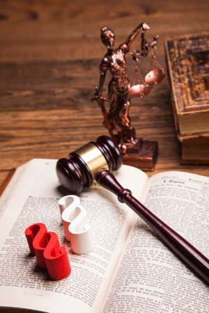 Mallet of justice!の写真素材