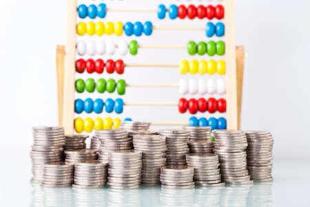 Financial concept, home savings, account and piggy bank.の写真素材