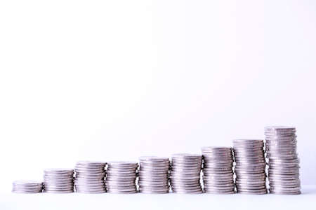 Financial concept, home savings, account and piggy bank.の写真素材