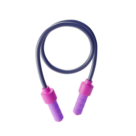 Jumping or skipping rope for workoutの写真素材
