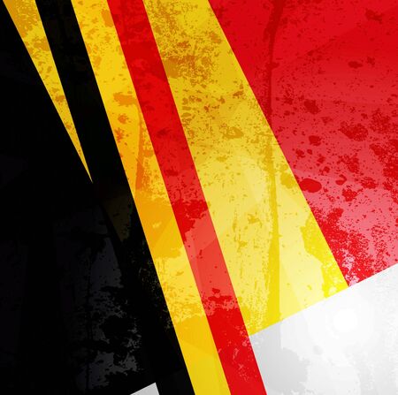 Abstract pattern for design. Retro paper background. flag of Belgiumの写真素材