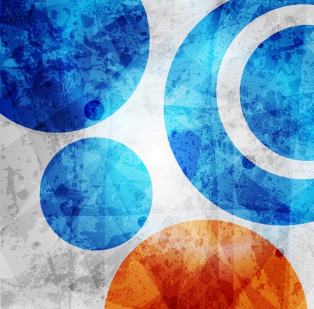 abstract high-tech graphic design circles pattern backgroundの写真素材