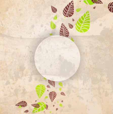 Abstract Nature Green Backgroundのイラスト素材