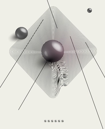 futuristic art backgroundのイラスト素材