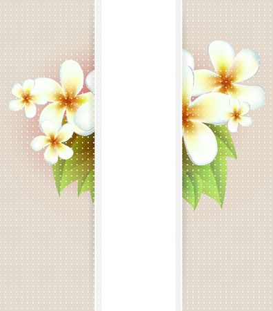 Vector flowers backgroundのイラスト素材