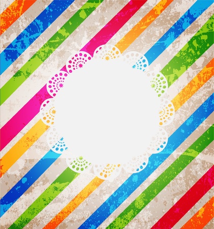 vintage design templateのイラスト素材