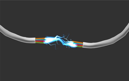 Strong Electric Connection. のイラスト素材