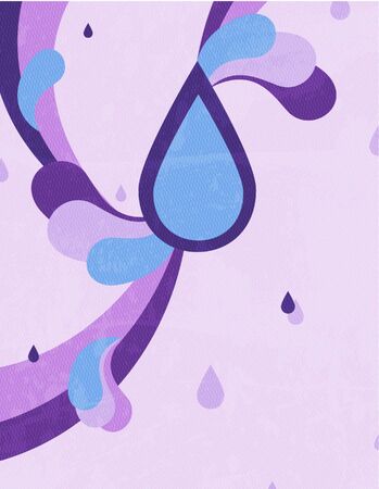 Retro modern abstraction in color. Abstract Background. Drop design posterのイラスト素材