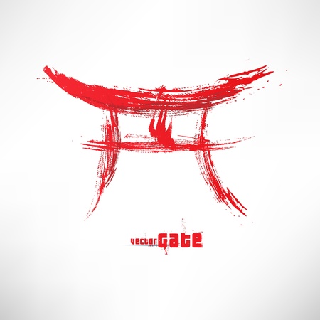 Japan Gateのイラスト素材