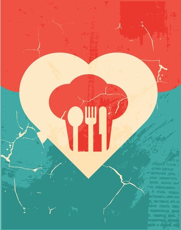 Restaurant menu designのイラスト素材