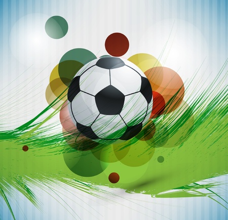 Soccer fieldのイラスト素材