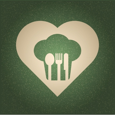 restaurant menu retro posterのイラスト素材