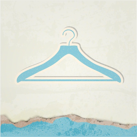 clothes hangerのイラスト素材