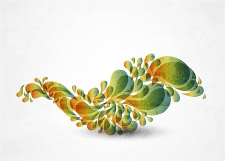 Abstract shape backgroundのイラスト素材