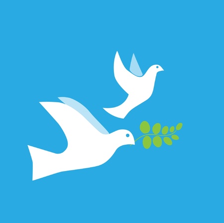 Dove of Peace Vectorのイラスト素材