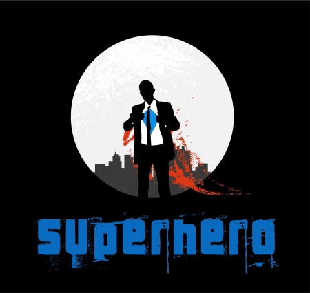 Superhero Backgroundのイラスト素材