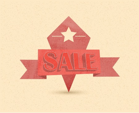 Sale Vintage Poster Vectorのイラスト素材