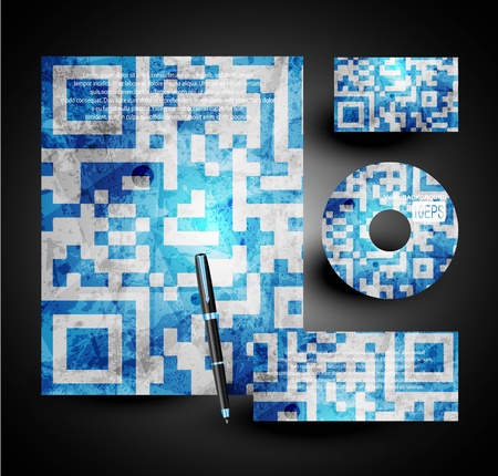 Corporate business templateのイラスト素材