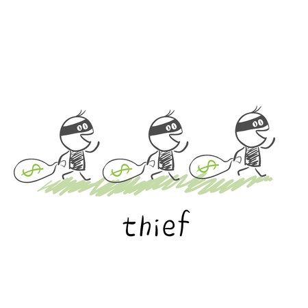 thiefのイラスト素材