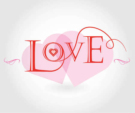 Love posterのイラスト素材