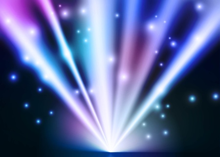 abstract lights backgroundのイラスト素材