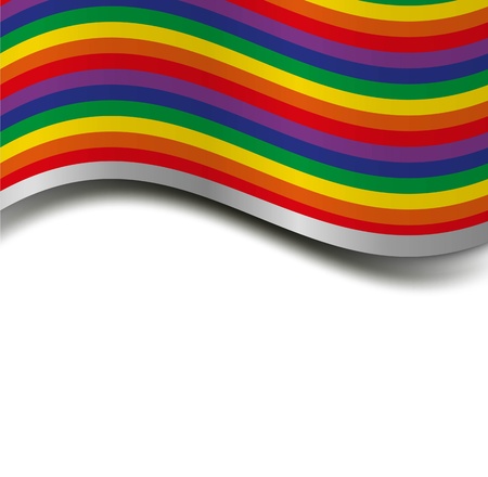 Abstract Line Background Vectorのイラスト素材