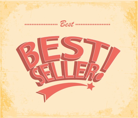 Best seller Vintage Poster Vectorのイラスト素材