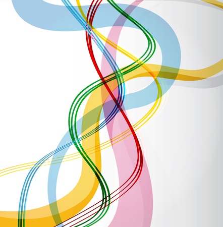 Abstract Line Backgroundのイラスト素材