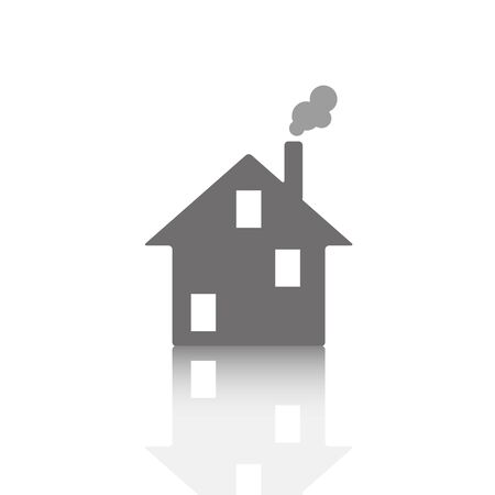 Home sign  Real estate concept design のイラスト素材