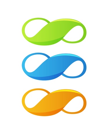 Infinity symbol.の写真素材