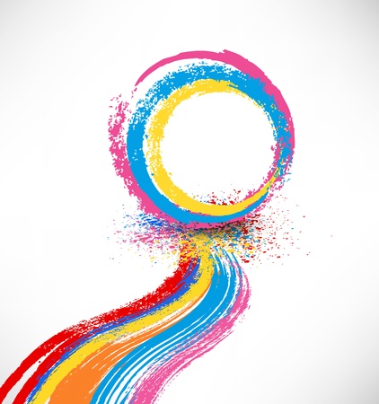 Ink Splash の写真素材