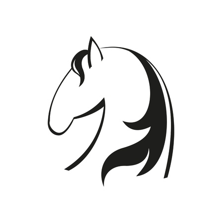 Horse symbol の写真素材